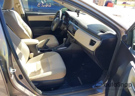 2015 Toyota Corolla Le from USA, damaged, VIN 2T1BURHE4FC349677